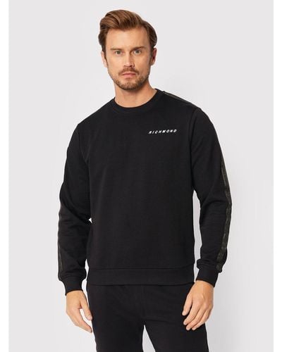John Richmond Sweatshirt Uma22015Fe Regular Fit - Schwarz