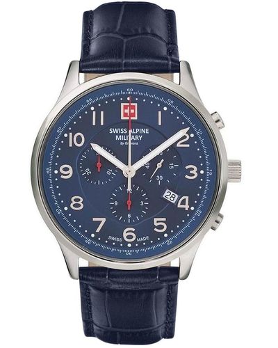 Swiss Alpine Military Uhr 7084.9535 - Blau