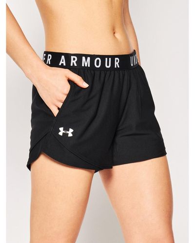 Under Armour Sportshorts Ua Play Up 3.0 1344552 Loose Fit - Schwarz