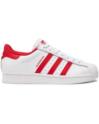 adidas Sneakers Superstar Gz3741 Weiß - Rot