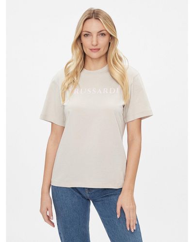 Trussardi T-Shirt 56T00592 Regular Fit - Weiß