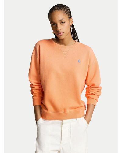 Polo Ralph Lauren Sweatshirt 211935582001 Regular Fit - Orange