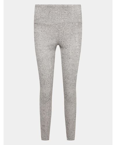 Roxy Leggings Lazy Day Ndpt Erjnp03447 Slim Fit - Grau