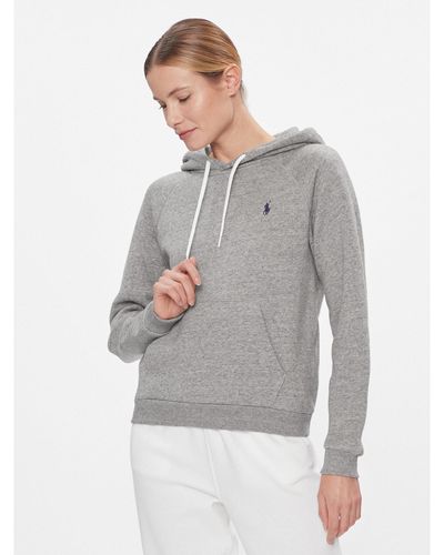 Polo Ralph Lauren Sweatshirt Prl Shrknhd 211943007004 Regular Fit - Grau