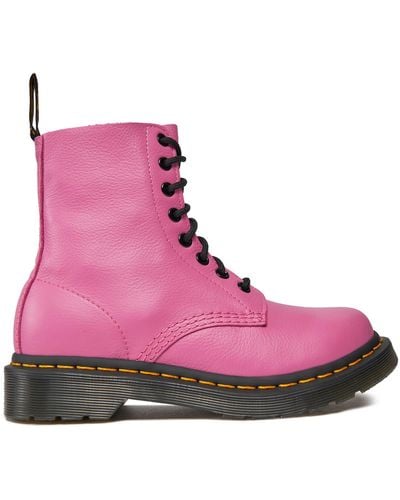 Dr. Martens Schnürstiefel 1460 pascal 30689717 thrift pink 717 - Lila