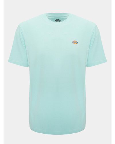 Dickies T-Shirt Ss Mapleton Dk0A4Xdb Türkisfarben Regular Fit - Blau