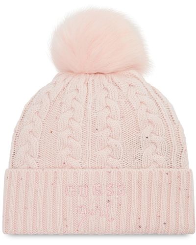 Guess Mütze Agnot1 Ny224 Rose - Pink