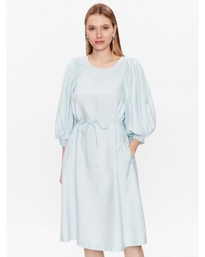 Moss Copenhagen Kleid Für Den Alltag Joanita 17337 Regular Fit - Blau
