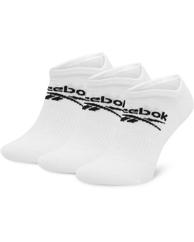 Reebok 3Er-Set Niedrige -Socken R0353-Ss24 (3-Pack) Weiß