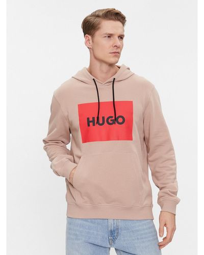 HUGO Sweatshirt Duratschi223 50473168 Regular Fit - Rot