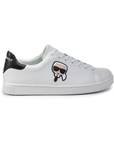 Karl Lagerfeld Sneakers Kl51209 Weiß - Grau