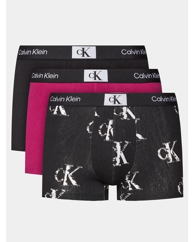 Calvin Klein 3Er-Set Boxershorts 000Nb3528E - Mehrfarbig