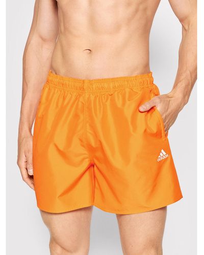 adidas Badeshorts Solid Swim Ha0375 Regular Fit - Orange