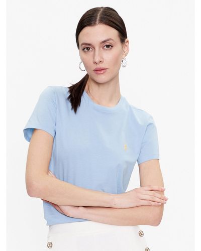 Polo Ralph Lauren T-Shirt 211898698003 Regular Fit - Blau