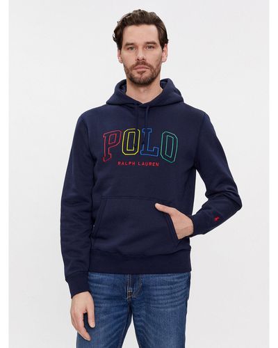 Polo Ralph Lauren Sweatshirt 710926600001 Regular Fit - Blau