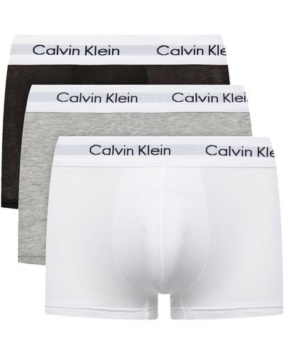 Calvin Klein 3Er-Set Boxershorts 0000U2664G - Weiß