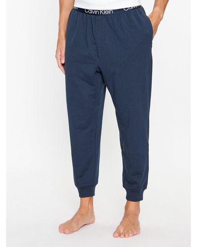 Calvin Klein Pyjamahose 000Nm2175E Regular Fit - Blau