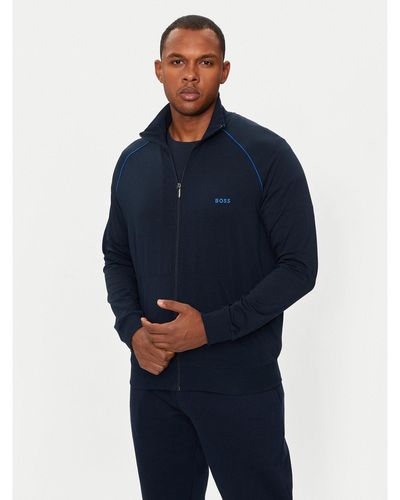 BOSS Sweatshirt Mix&Match 50515307 Regular Fit - Blau