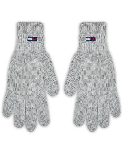 Tommy Hilfiger Damenhandschuhe Tjw Flag Gloves Aw0Aw15480 - Grau