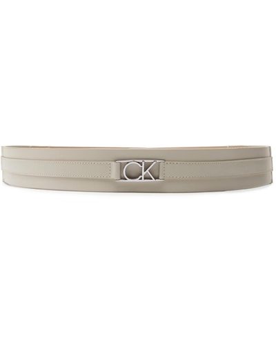 Calvin Klein Taillengürtel Re-Lock 4Cm Belt K60K610500 - Natur