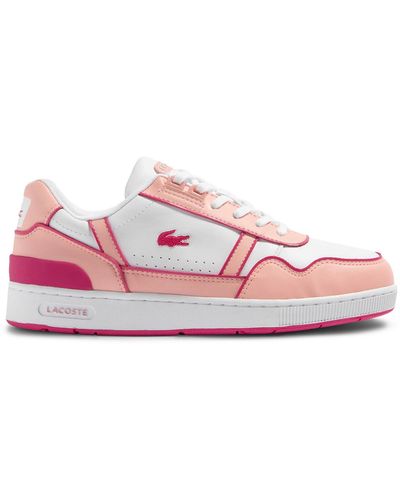 Lacoste Sneakers T-Clip 223 5 Suj Weiß - Pink