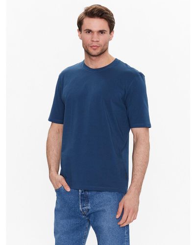 Sisley T-Shirt 3096S101J Regular Fit - Blau