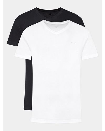 GANT 2Er-Set T-Shirts 900002018 Regular Fit - Weiß