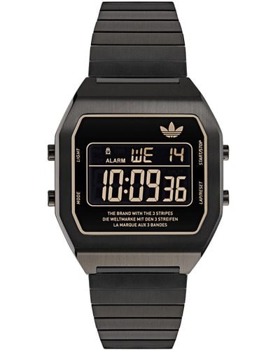adidas Originals Uhr Digital Two Aost24059 - Schwarz