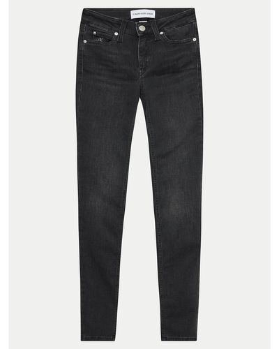Calvin Klein Jeans J20J214099 Skinny Fit - Grau