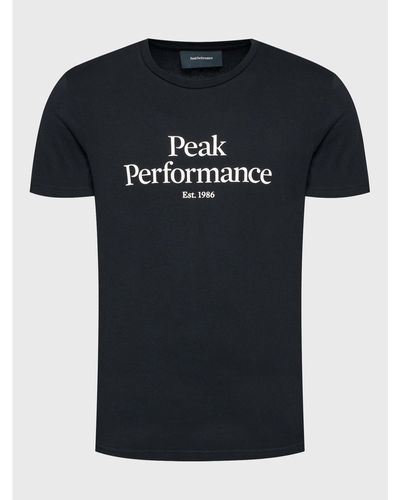 Peak Performance T-Shirt Original G77692120 Slim Fit - Schwarz