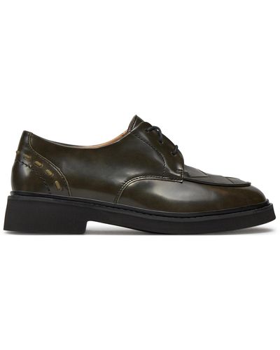 Clarks Oxford Schuhe Splend Weave 26176808 - Schwarz