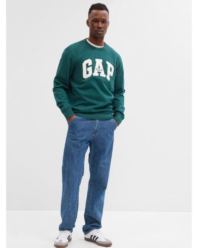 Gap Sweatshirt 852079-40 Grün Regular Fit - Blau
