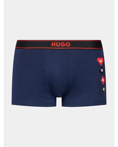HUGO Boxershorts 50501382 - Blau