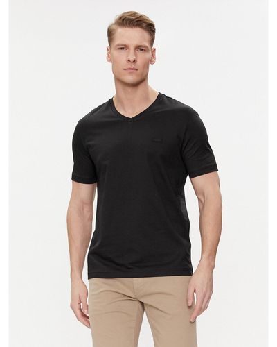 Calvin Klein T-Shirt Smooth K10K112507 Regular Fit - Schwarz