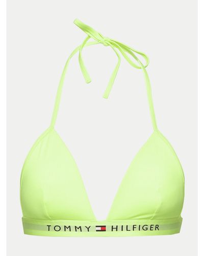 Tommy Hilfiger Bikini-Oberteil Uw0Uw04109 Grün