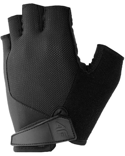 4F Handschuhe Ss23Afglu059 - Schwarz