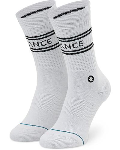 Stance 3Er-Set Hohe -Socken Basic 3 Pack Crew A556D20Sro Weiß