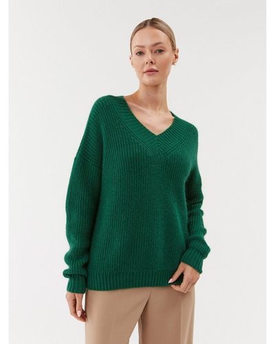 Weekend by Maxmara Pullover Viaggio 23536621 Grün Relaxed Fit