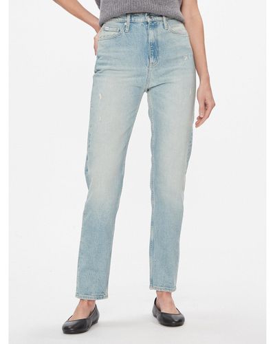 Calvin Klein Jeans Authentic Slim Straight J20J222864 Slim Fit - Blau