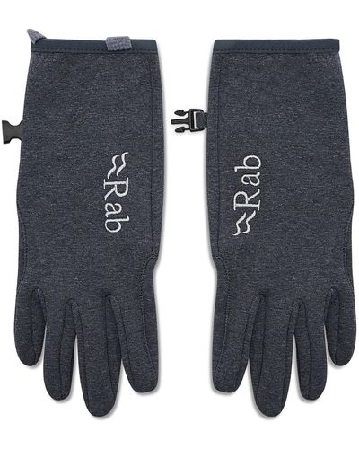 Rab Herrenhandschuhe Geon Gloves Qaj-01-Bl-S/Steel Marl - Blau