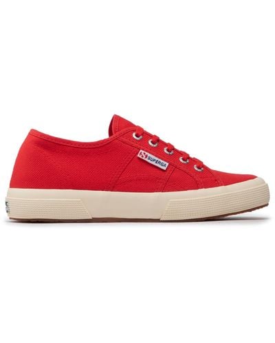Superga Sneakers aus stoff s003j70 red - Rot