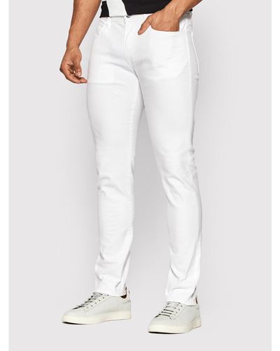 Armani Exchange Jeans 8Nzj13 Z1Sbz 1100 Weiß Slim Fit