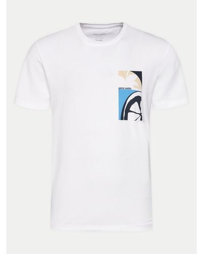 Pierre Cardin T-Shirt 21060/000/2102 Weiß Modern Fit