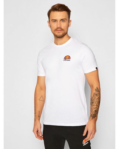Ellesse T-Shirt Canaletto Shs04548 Weiß Regular Fit
