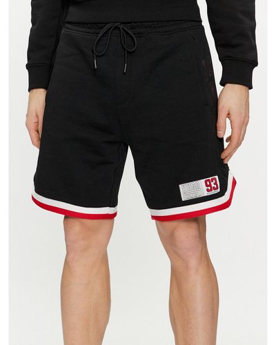 HUGO Sportshorts Danopy 50510163 Relaxed Fit - Schwarz