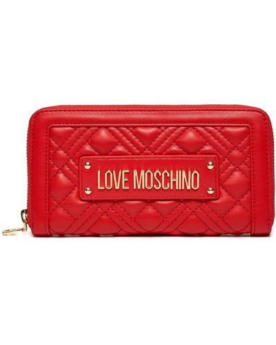 Love Moschino Große Damen Geldbörse Jc5600Pp0Ila0500 - Rot