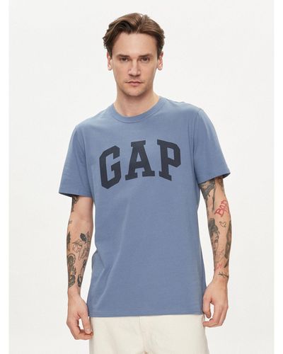Gap T-Shirt 856659-02 Regular Fit - Blau