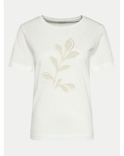 Tom Tailor T-Shirt 1040544 Weiß Regular Fit