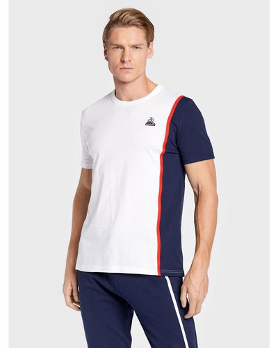 Le Coq Sportif T-Shirt 2220286 Weiß Regular Fit