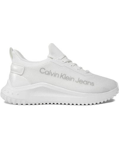 Calvin Klein Sneakers Eva Run Slipon Lace Mix Lum Wn Yw0Yw01303 Weiß